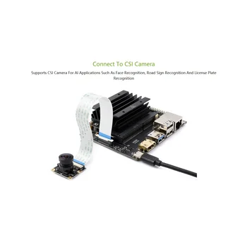 גרסה חדשה עבור טסון Nano 4G+16G LITE-DEV AI פיתוח לוח+JetsonNano מודול+קירור+מאוורר+64G SD+קורא כרטיסים