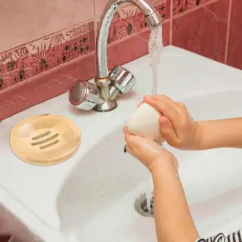 הבר מחזיק סבון עץ מחזיק סבון סבון רחצה במקרה ניקוז יד מלאכת מקרה מחזיקי לרוקן את תיבת הבר מחזיק סבון רחצה
