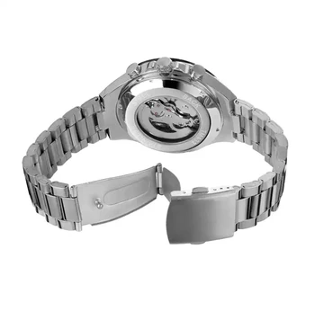 הזוכה 432G מכאני שעון יד קלאסי שלד גלגל תנופה יוקרה שעון מפעל ישירה אסף חנות שעונים לגברים