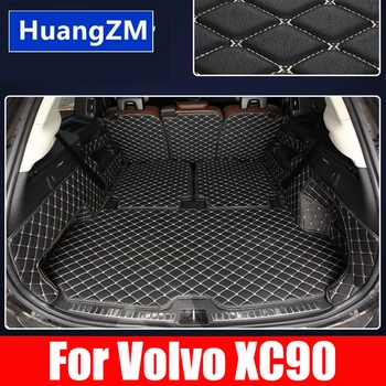 המטען מחצלת של וולוו XC90 שבעה מושבים 2016 2017 2018 2019 2020 2021 2022 אוניית מטען שטיח פנים חלקים אביזרים כיסוי