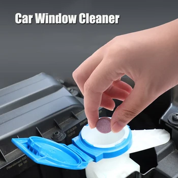 המכונית מוצק מנקה Auto שמשות מנקה לוח תוסס הרכב מגב זכוכית הביתה ניקוי מרוכז טבליות לשטוף כביסה