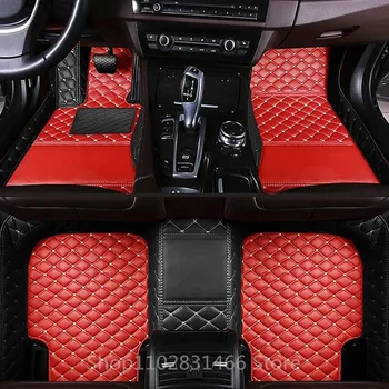 המכונית מחצלות, שטיחים עבור סוזוקי ליאנה A6 סדאן 2018 2017 2016 2015 2014 עור, שטיחים מותאמים אישית רגל רפידות אביזרי רכב פנימיים