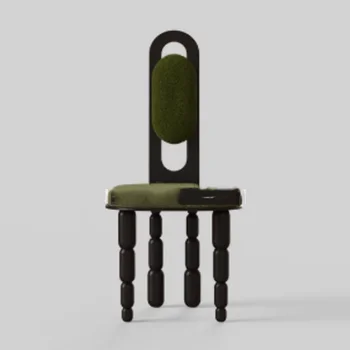 המעצב המבטא כסאות אוכל גינה עץ רטרו סלון נורדי כסאות אוכל חיצונית מודרנית ערב Cadeira ריהוט לבתי מלון