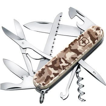 הצבא סכין 91 מ מ עירוני הסוואה האנטר 1.3713.941 רב תכליתי מתקפל סמל הסכין