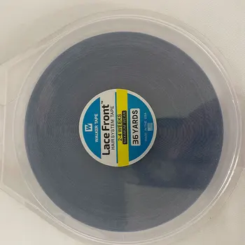 הקדמי של תחרה פאות הקלטת בלתי נראה עמיד למים עם סרט כחול אולטרה להחזיק כחול דו צדדית סיומת קלטות שחובשים פיאות הפאה דבק