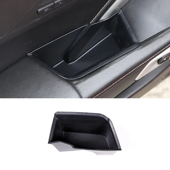 הרכב בצד הנהג דלת משענת יד תיבת אחסון מיכל בעל מאכסנים ניקיון עבור שברולט קורבט C7 2014-2019 LHD