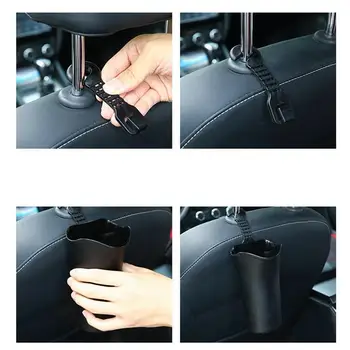 הרכב האחורי מטריה בעל מחזיק כוס מיכל אחורי עגול עיצוב אחסון רכב אביזר מיני-וואנים-וואנים קראוונים.