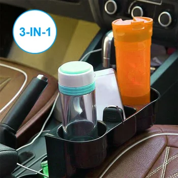 הרכב מחזיק כוסות מושב אוטומטי הפער מים כוס לשתות בקבוק יכול מקשי הטלפון ארגונית אחסון בעל לעמוד הפנים המכונית אביזרים