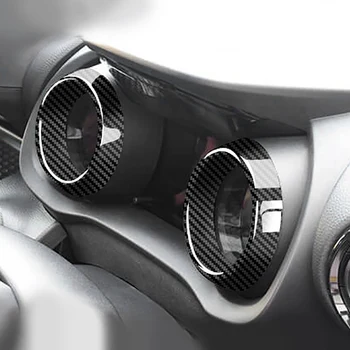 הרכב סיבי פחמן המחוונים פנים מכשיר את מסגרת הכיסוי לקצץ טויוטה יאריס לחצות 2020 2021