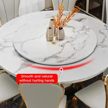 זכוכית מודרנית ארוחת בוקר שולחן עם 4 כסאות פינת אוכל קטנה, סלון הדירה נירוסטה סט ריהוט לבית מינימליסטי