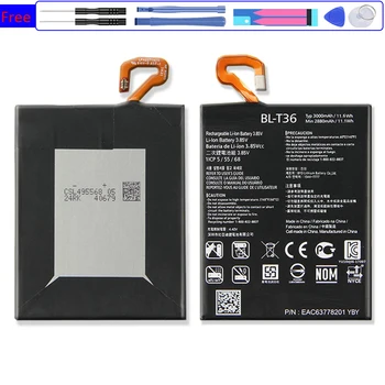 חדש 2880mAh BL-T36 להחליף סוללה עבור LG K30 X410TK BL T36 BLT36 טלפון נייד Batterie באיכות גבוהה סוללה Li-polym Bateria