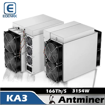 חדש Antminer KA3 אסיקס כורה 166Th/S כוח 3154W Bitmain כרייה אנוסים מכונת, משלוח חינם