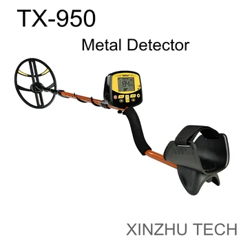 חדש TIANXUN TX-950 גלאי מתכות מקצועי קרקעי אוצר זהב האנטר דיוק גבוה Finder 15 אינץ ' סליל