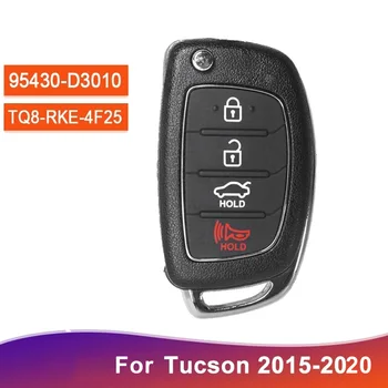 חדש TQ8-RKE-4F25 95430-D3010 הפוך המרוחק מפתח חכם Fob 4 כפתור 433MHz כניסה עבור יונדאי טוסון 2015-2020