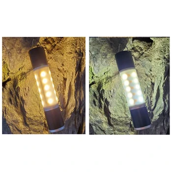 חיצוני פנס LED אלומיניום נשלף עם פנס רב תכליתי נטענת נשלפת פנס מנורת שולחן