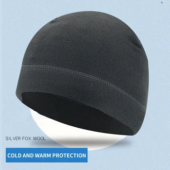 חיצוני צמר כובע ספורט דייג רכיבה על אופניים צבאי טקטי גברים, נשים, חם Windproof החורף קמפינג טיולי הליכה כובעי רכיבה על אופניים כובע כובע