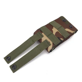 חיצונית הסוואה התיק הטקטי של הצבא מחזיק טלפון ספורט חגורת מותן תיק ניילון עמיד למים EDC ספורט ציד הסוואה תיקי תרמיל