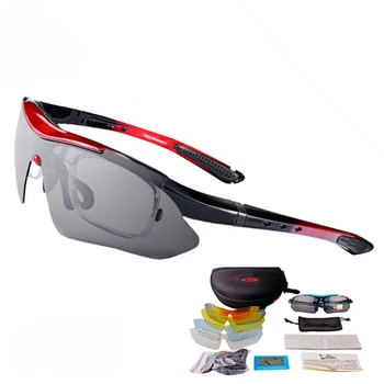 חיצונית ריצה ספורט מקוטב משקפי שמש לגברים ולנשים לטיפוס הרים, משקפי מגן אופני הרים את השמשה הקדמית רכיבה משקפיים