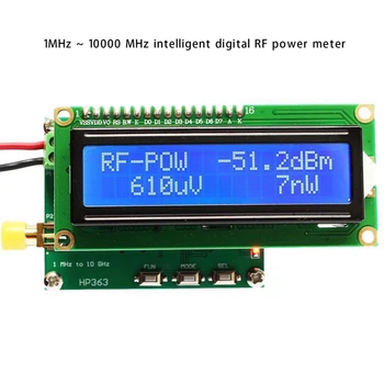 חכמה דיגיטלית RF כוח מטר 1Mhz עד 10Ghz -50 עד 0Dbm האות מכשיר מדידה מודול להגדיר הנחתה ערך קל לשימוש