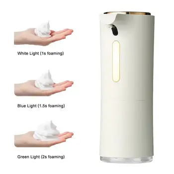 חשמלי סבון דיספנסר סבון אוטומטי מתקן יעיל קצף סבון ידיים למגבת עם חיישן אינטליגנטי קיבולת Usb