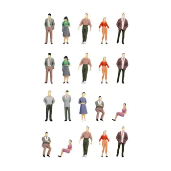 יד מצוירות דמויות הסרט אביזרים הרכבת מסלול יושב דמויות עומדות מיני רכבת להבין מיניאטורי פרויקטי DIY קישוט