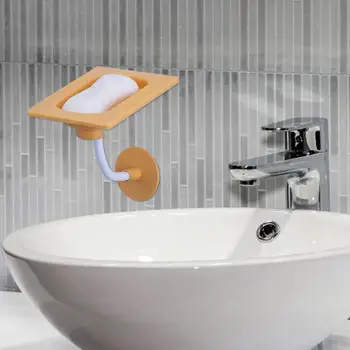 לא אגרוף הגבהה לשירותים מקלחת ניקוז לסבון בעל יצירתי סבון הארגון אחסון מיכל האסלה כביסה