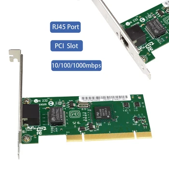 ללא דיסקים RJ-45 LAN מתאם המשחק PCI כרטיס ה Lan PCI רשת Gigabit כרטיס מתאם PCI Ethernet כדי המשחקים אדפטיבית 10/100/1000Mbps