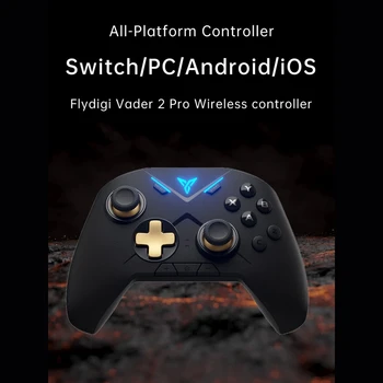 לעוף digi ויידר 2 Pro Wireless בקר משחק Gamepad מאקרו הניתנים לתכנות, כפתור