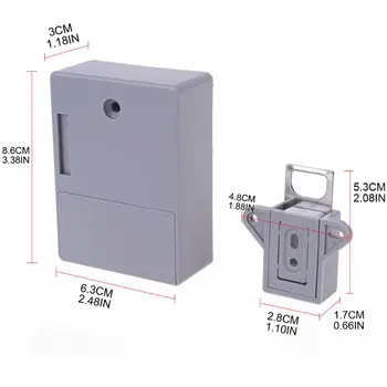 מגירת הארון מנעול חכם RFID נעילת כרטיס עבור המשרד הביתי Dropship