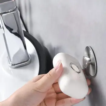 מגנטי מחזיק סבון רחצה תלייה על קיר עצמית מנקז ואקום יניקה כוס סבון מחזיקי מטבח ביתי השירותים מכונת כלים