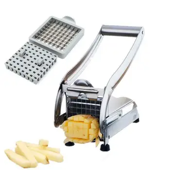מגרסה ליפול התנגדות ניקוי הוא כסף פשוט כלי מטבח דייסר פשוט לשימוש עמיד נירוסטה תפוחי אדמה קאטר