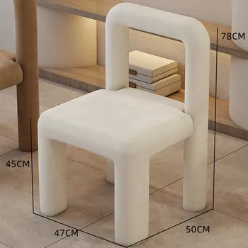 מודרני, כיסא האוכל הנורדי משרד ארגונומי סלון קטיפה מסעדה הכיסא במשרד יהירות קומה צואה Muebles מרפסת ריהוט
