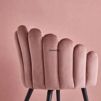 מודרני מזדמן כורסה ריהוט חדר שינה איפור הלבשה הכיסא משענת פשוט יוקרתית קריקטורה מעצב אור יוקרה כורסאות