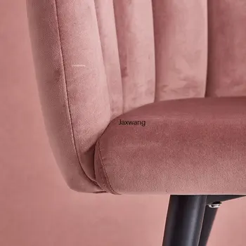 מודרני מזדמן כורסה ריהוט חדר שינה איפור הלבשה הכיסא משענת פשוט יוקרתית קריקטורה מעצב אור יוקרה כורסאות