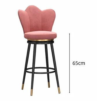 מודרני נורדי כסאות אוכל ריהוט למטבח בחזרה כרית טרקלין כסאות אוכל מעצב Cadeira דה בג רהיטים SY50DC