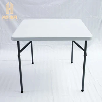 מודרני שולחן מתקפל מרובע קטן משק בית האוכל חיצוני נייד שולחן פשוט Stackable השולחן