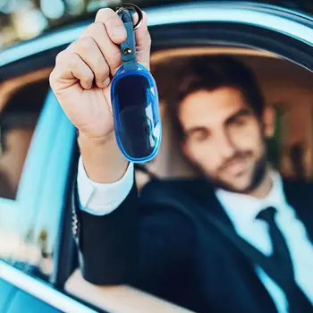 מחזיק מפתחות המכונית גומי רך המפתח במקרה תליון רכב אוטומטי מגן רך Shockproof מגן מחזיקי מפתחות רכב אביזרי רכב