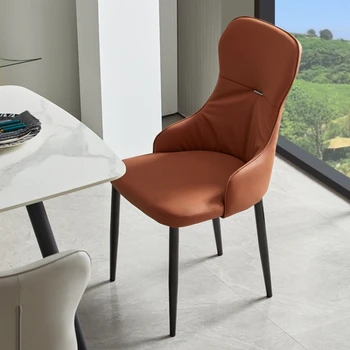מטבח מודרני כסאות אוכל נורדי יהירות המטבח המשרד כסאות אוכל כוללים מרפסת Sillas Comedor ריהוט הבית SR50DC