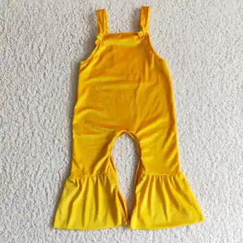 מכירה חמה RTS הסיטוניים הפעוט בוטיק בגדי הגוף ילדים אחד-חתיכות Rompers בייבי בנות קטיפה סרבלים