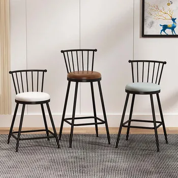 מלון גבוהה האוכל כיסא אירופאי מודרני, עיצוב סלון כסאות אוכל במטבח המשרד Sillas פארא Comedor עיצוב פנים