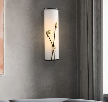 מנורת קיר סינית, זן הסלון רקע הטלוויזיה מנורת קיר המרפסת השינה ליד המיטה מנורת קיר
