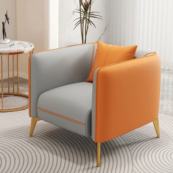 נורדי מעצב המשרד כורסא סלון מודרני כורסה מבטא כסאות ספה בודדים Muebles פארא Hogar הרהיטים בסלון