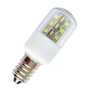 נייד E12 E14 מחבר 110V 220V T22 2.5 W המקרר תאורה הננסי קטן בורג מקרר הנורה מנורת LED