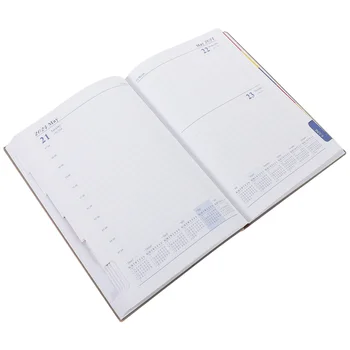 נייד מחברת 2024 אג ' נדה לוח נייד Softcover המחברת סטודנטים פנקס יומי חיקוי