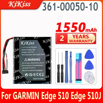 נשקי לי 1550mAh סוללה נטענת 361-00050-10 עבור GARMIN Edge 510 קצה 510J Edge510 GPS Bateria