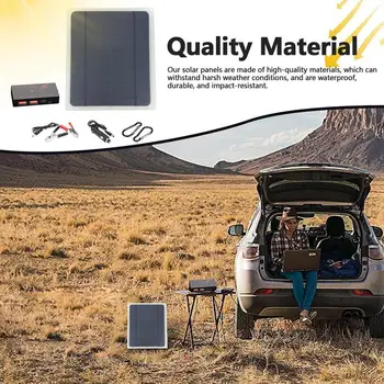 סולארי נייד לוח 5.5 W פלט USB פאנלים סולאריים רב תכליתי טלפון מטענים פאנל סולארי נסיעות חיצונית קמפינג פאנלים סולאריים