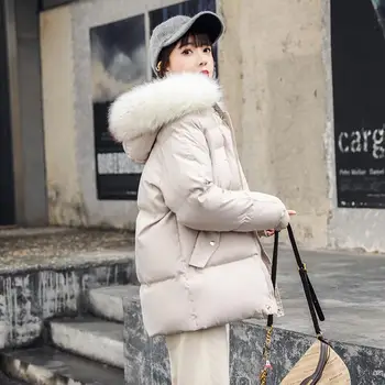 סחר החוץ מזג החורף להתלבש הגירסה הקוריאנית slim כל אחד ב-גפן החליפה נקבה רופף מעיל, מעיל כותנה harajuku קוטו
