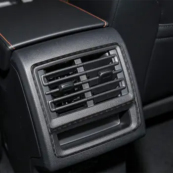 סיבי פחמן הפנים המכונית אוורור, חלון להרים מתג Trims עבור פולקסווגן גולף 8 MK8