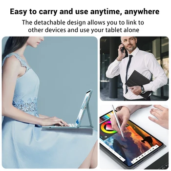 סמסונג Tablet כיסוי מקלדת Samsung Galaxy Tab A8 10.5 A7 S6 Lite לוח כיסוי עבור Samsung Tab 10.4 S7-פה. S8 פלוס מקרה