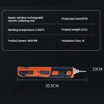 עבור 4v חשמלי Usb מלחם סט אלחוטי אלקטרוני פח רתך ערכת מכונת ריתוך ברזל כלים יותר זול מאשר Ts101 Ts100 Gd300